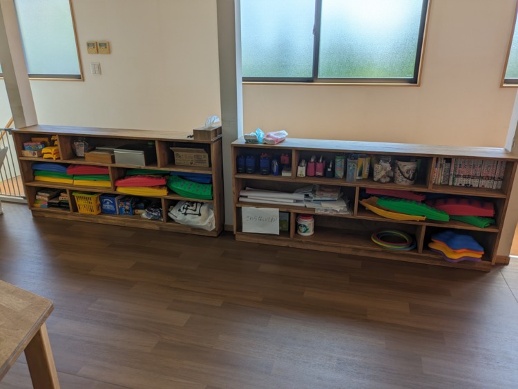 学童保育　家具いろいろ
