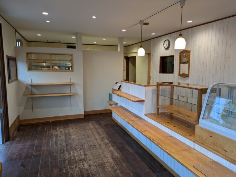 洋菓子店　店舗改装