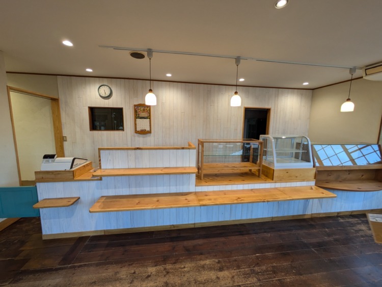 洋菓子店　店舗改装
