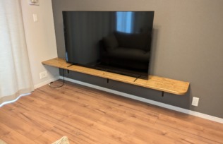 壁付けテレビボード